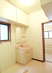 中川原邸洗面所